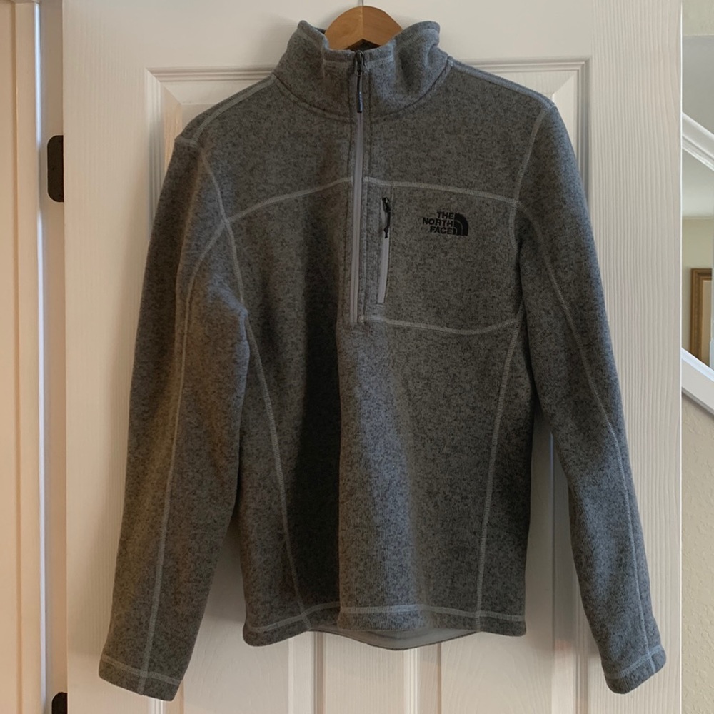 Men’s North Face Half Zip Pullover Sweater Small